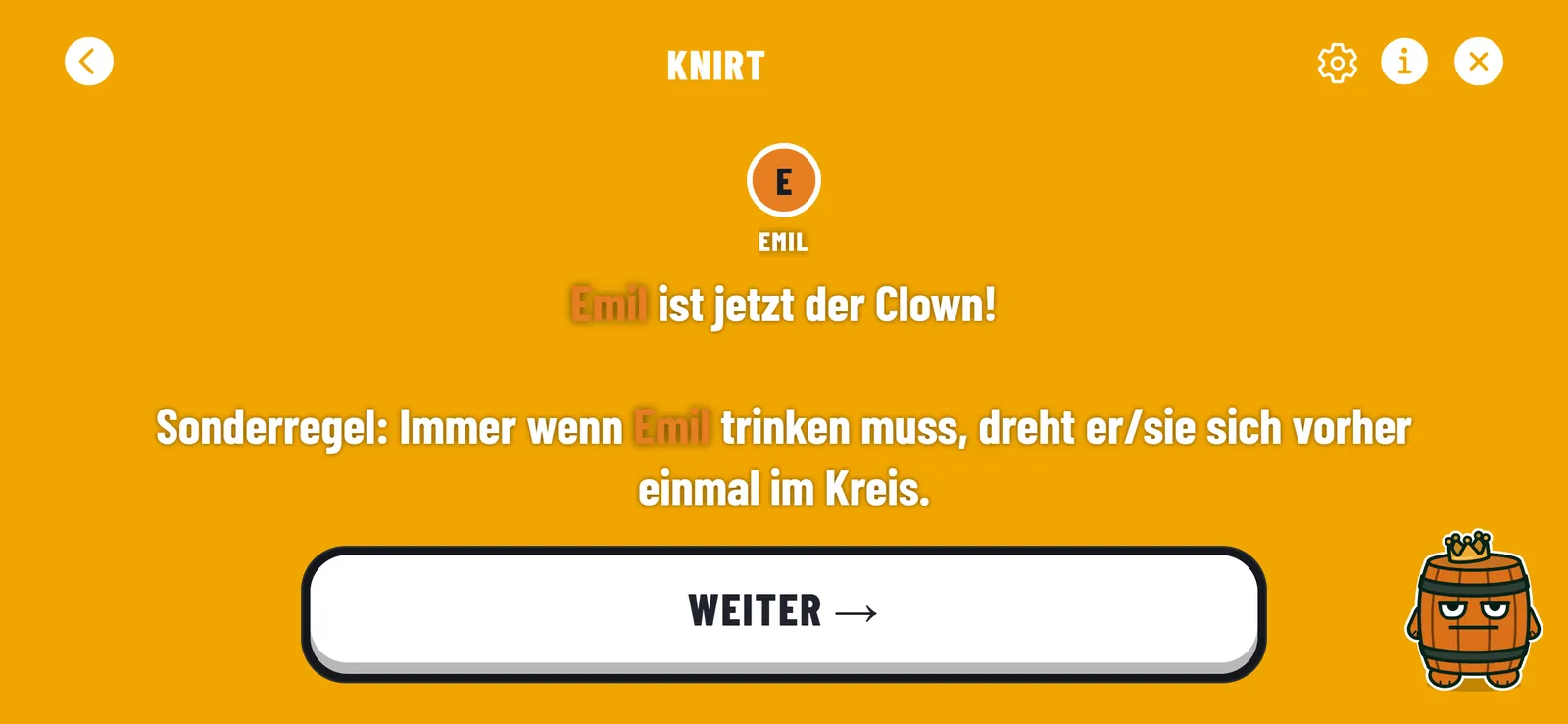 Neue Regeln, neue Rollen. App-Ansicht